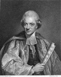 Charles Burney (1726-1814) gravé par Francesco Bartolozzi (1727-1815) publié en 1784